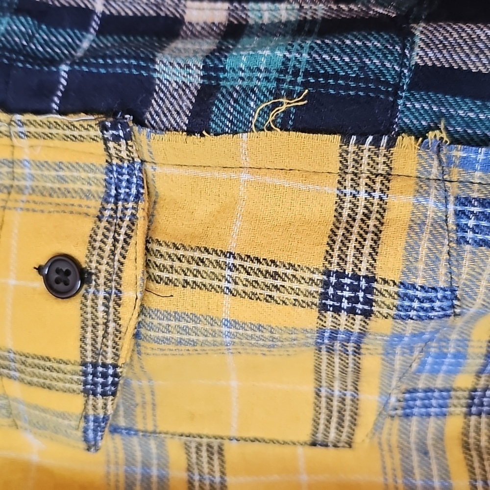 New In Package Better Be  Destressed Flannel Multi Sizes - Picture 6 of 10